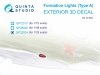Quinta Studio QP32024 Formation Lights (Type A) (for all kits) 1/32